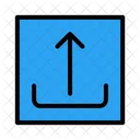 Hochladen Online Pfeil Symbol