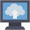 Cloud Computing Hochladen Symbol