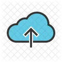 Upload Cloud Daten Symbol