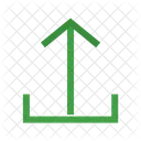 Hochladen Pfeil Symbol