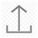 Hochladen Pfeil Symbol