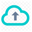 Hochladen Aus Der Cloud Hochladen In Die Cloud Drahtloses Netzwerk Icon