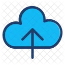 Cloud Server Hochladen Symbol