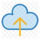 Cloud Server Hochladen Symbol