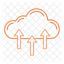 Cloud Upload Server Symbol