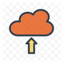 Cloud Upload Datenbank Symbol