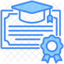 Hochschulbildung Diplom Ausbildung Symbol