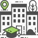 Universitatsstandort Schulstandort Standort Symbol