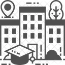 Universitatsstandort Schulstandort Standort Symbol