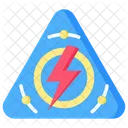 Hochspannung Gefahr Strom Symbol