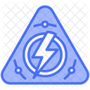 Hochspannung Gefahr Strom Symbol