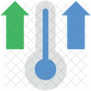 Hohe Temperatur  Symbol