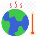 Temperatur Welt Erde Icon