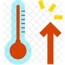 Hohe Temperatur  Symbol