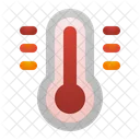 Hohe Temperatur  Symbol