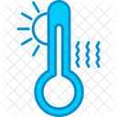 Hohe Temperatur  Symbol