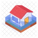 Uberschwemmung Naturkatastrophe Icon