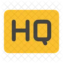 Hohe Qualitat HQ HD Icon