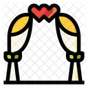 Hochzeit Bogen Liebe Symbol