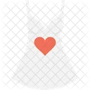 Hochzeit Kleid Abendkleid Symbol