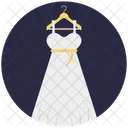 Hochzeit Kleid Party Symbol