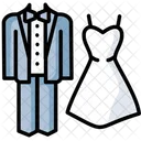 Hochzeitskleidung  Symbol