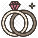 Hochzeit Ring Paar Symbol