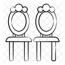 Hochzeitsstuhle Sitze Sitzen Symbol
