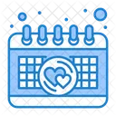 Hochzeitstag Kalender Veranstaltung Icon