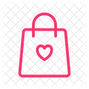 Tasche Liebe Warenkorb Ehe Symbol