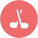 Hockey Baton Golf Icône