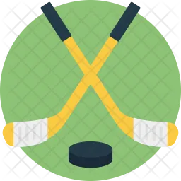 Le hockey  Icône