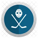 Hockey Game Mask Icon