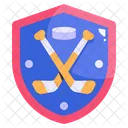 Hockey-Abzeichen  Symbol