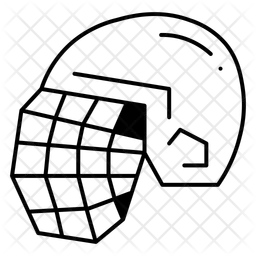 Hockey Face Shield  Icon