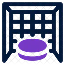 Hockey Goal Net Sport Icon