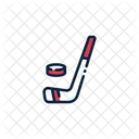 Hockey Hockey Stick Ice Hockey Game Equipment Icon