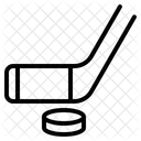 Hockey Game Sport Icon