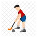 Jugador De Hockey Icono