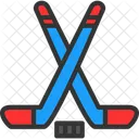 Hockey Hockey Stick Ice Icon