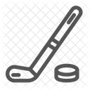 Hockey Ice Hockey Hockey Stick Icon