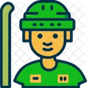Hockey Game Sports Icon