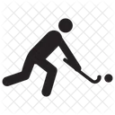 Hockey Human Avatar Sportsman Icon