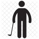 Hockey Human Avatar Sportsman Icon