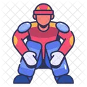 Hockey Player  Icon