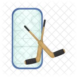 Hockey rink  Icon