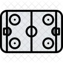Hockey Rink Rink Hockey Icône