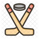 Hockey Deporte Juego Icono