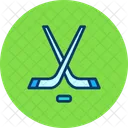 Hielo Hockey Deportes Icono