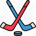 Hockey Sobre Hielo Hockey Hielo Icono